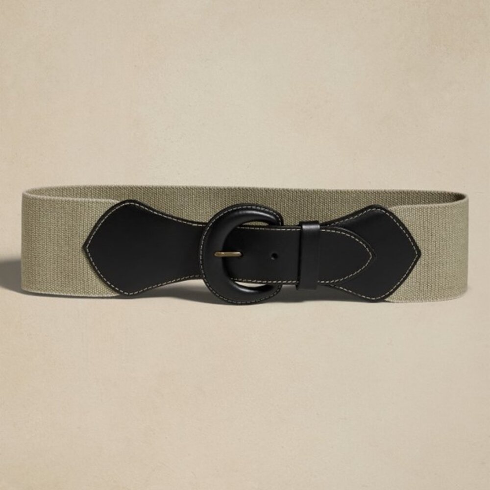 Banana Republic Llano Stretch Belt #882841 Size Medium